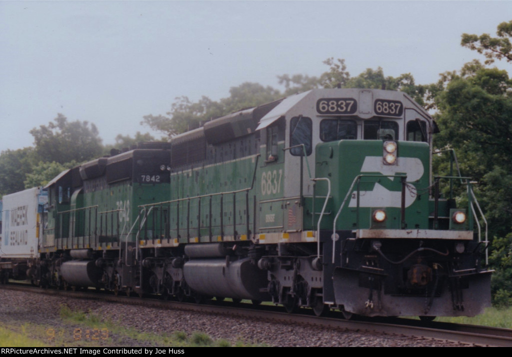 BNSF 6837 West